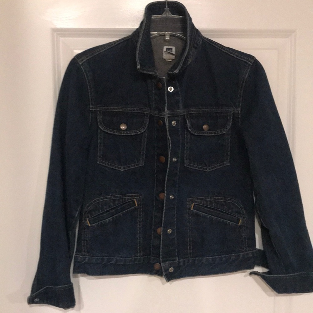 GAP Dark Blue Denim Jean Jacket
